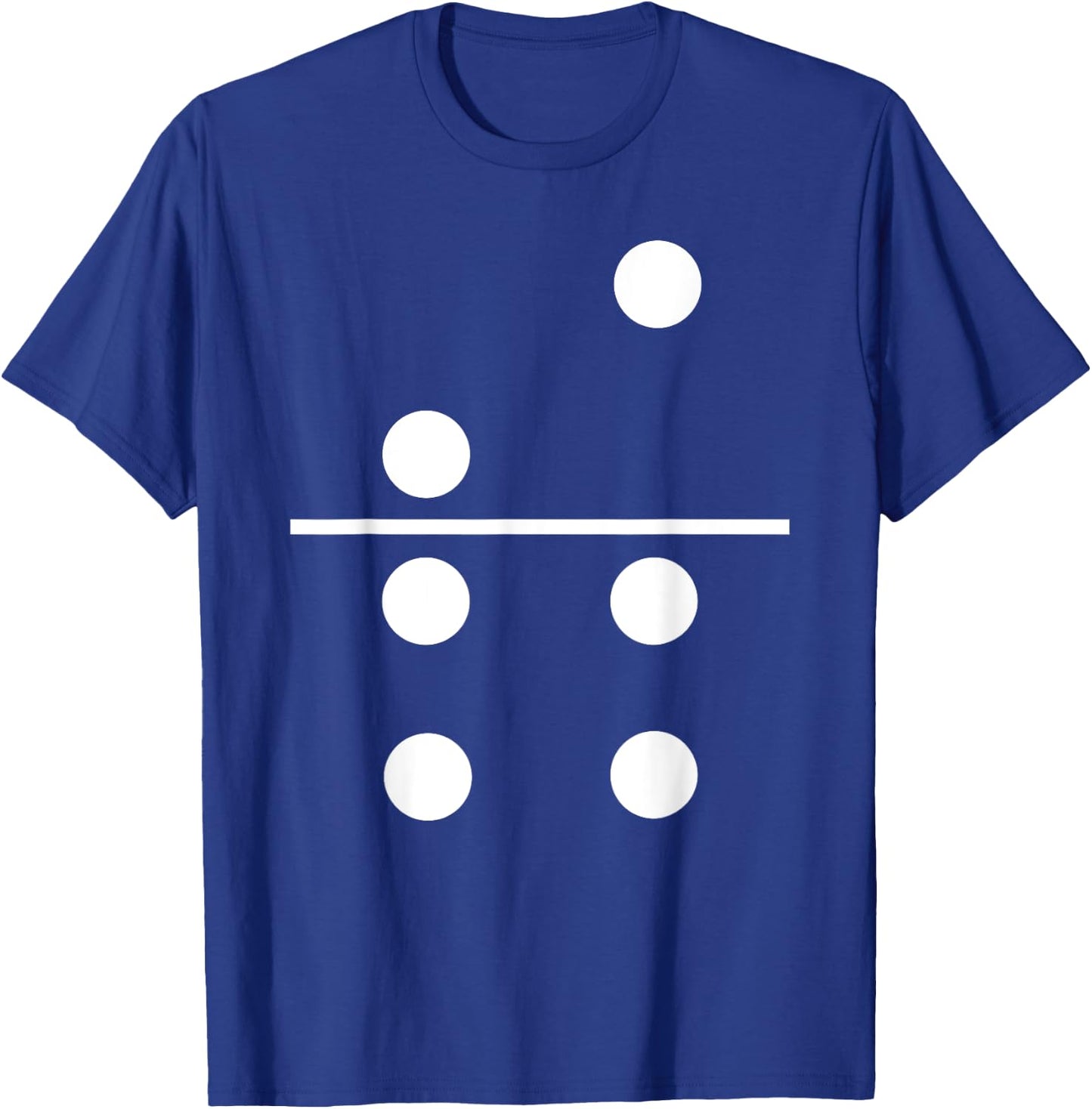 Domino Two Four Matching Halloween Gift Group Costumes 2-4 T-Shirt - T-Shirt | Royal