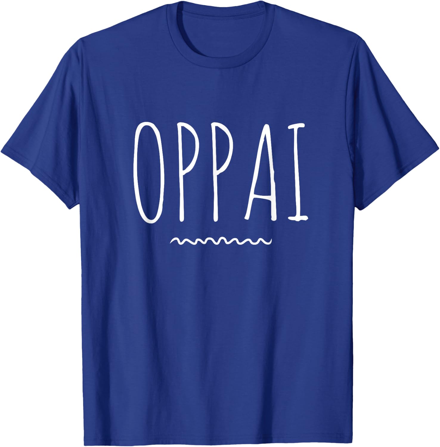 Funny Oppai Japanese Anime Manga Gift T-Shirt - T-Shirt | Royal