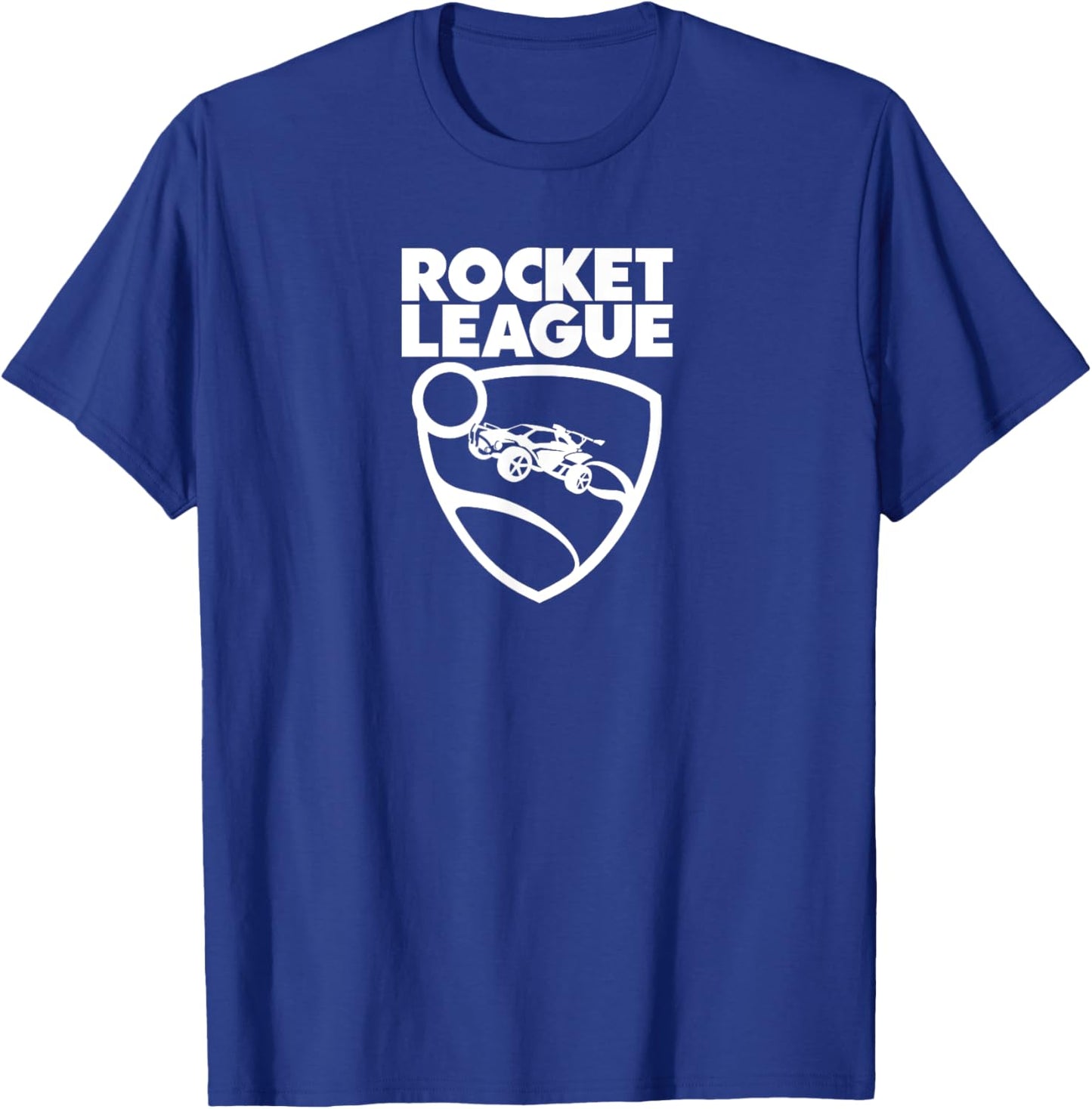 Rocket League Text with Logo , black T-Shirt - T-Shirt | Royal