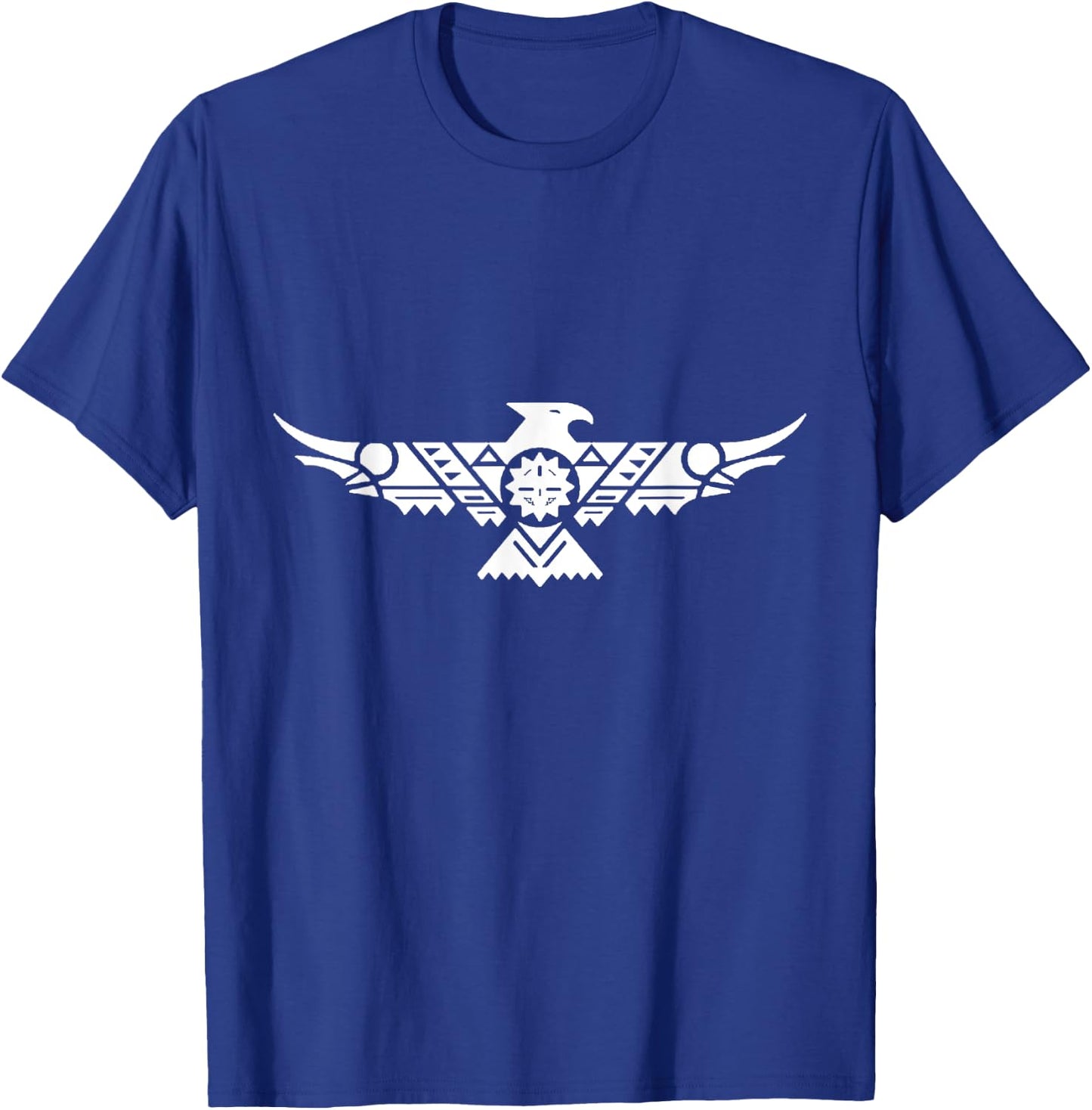 Native American Thunderbird Indigenous Peoples Day T-Shirt - T-Shirt | Royal