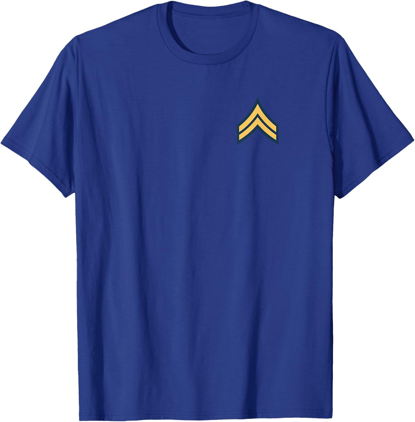 US Army Rank - Corporal (E-4) - CPL T-Shirt - T-Shirt | Royal