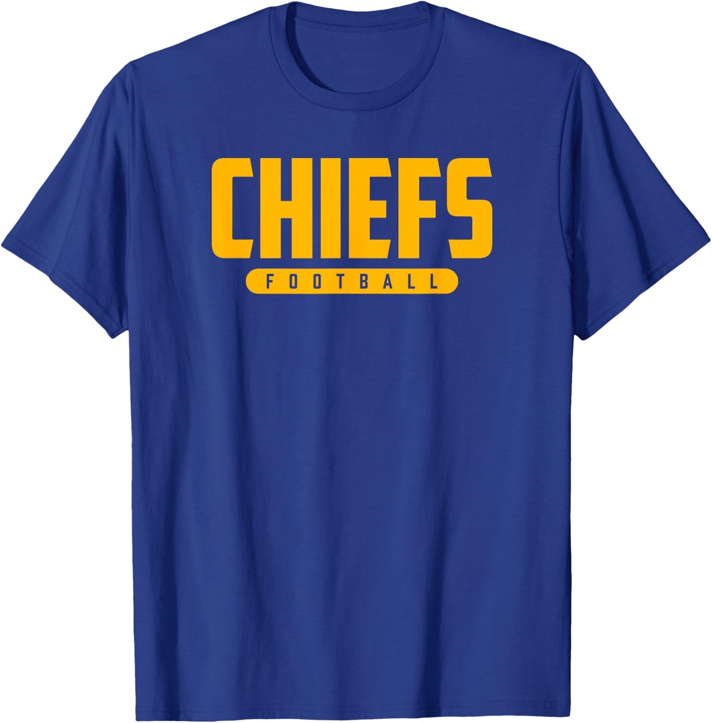 Sequoyah Chiefs Football T-Shirt - T-Shirt | Royal