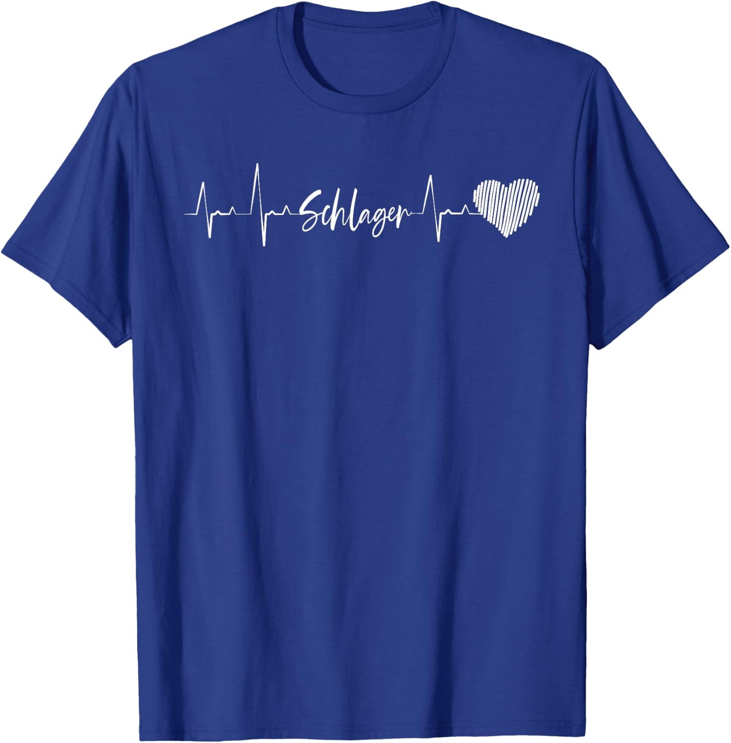 Schlager Heartbeat Party , black, s T-Shirt - T-Shirt | Royal