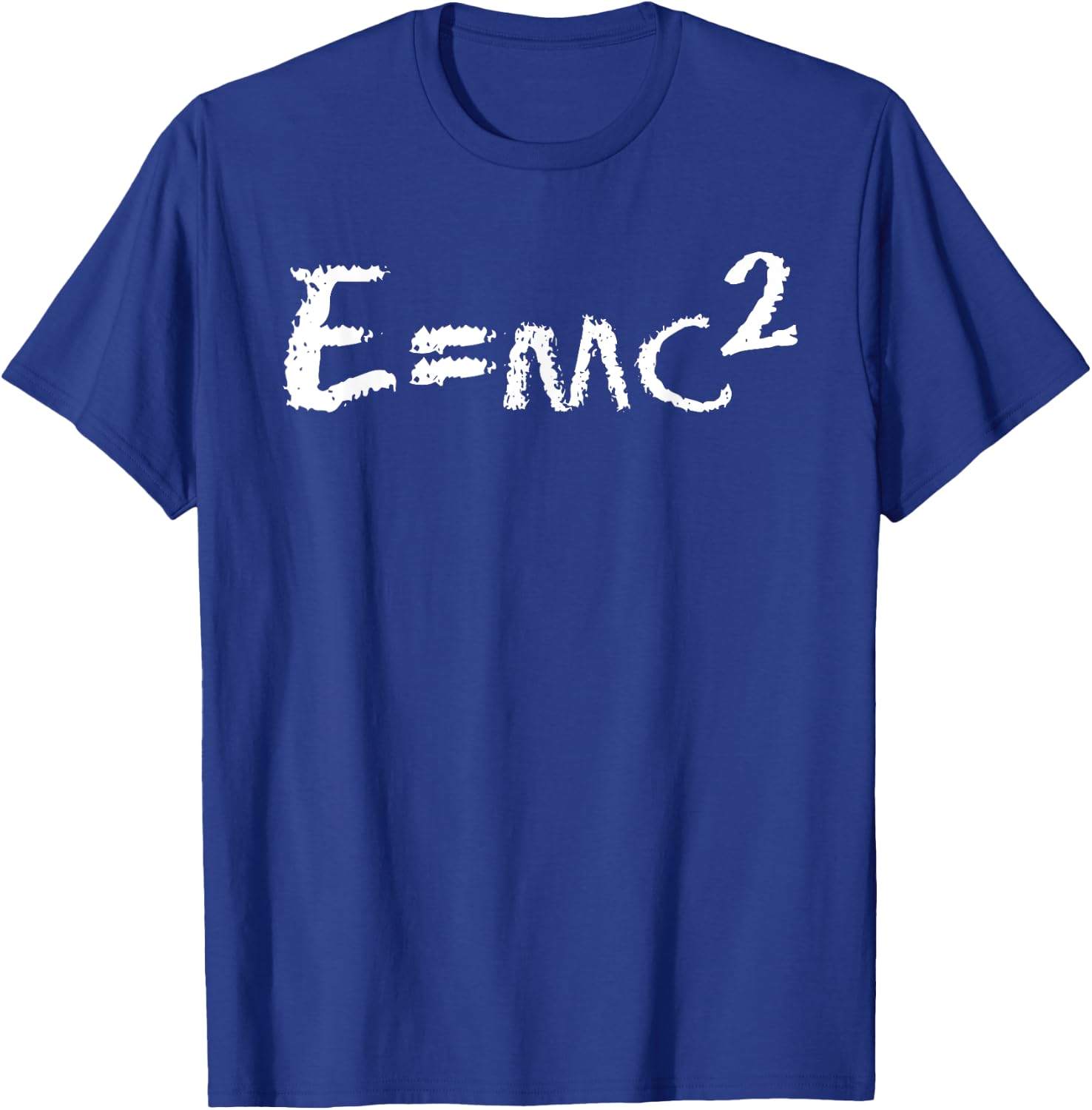 Fun E=mc2 equation - Physics - Relativity T-Shirt - T-Shirt | Royal