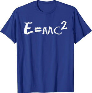 Fun E=mc2 equation - Physics - Relativity T-Shirt - T-Shirt | Royal
