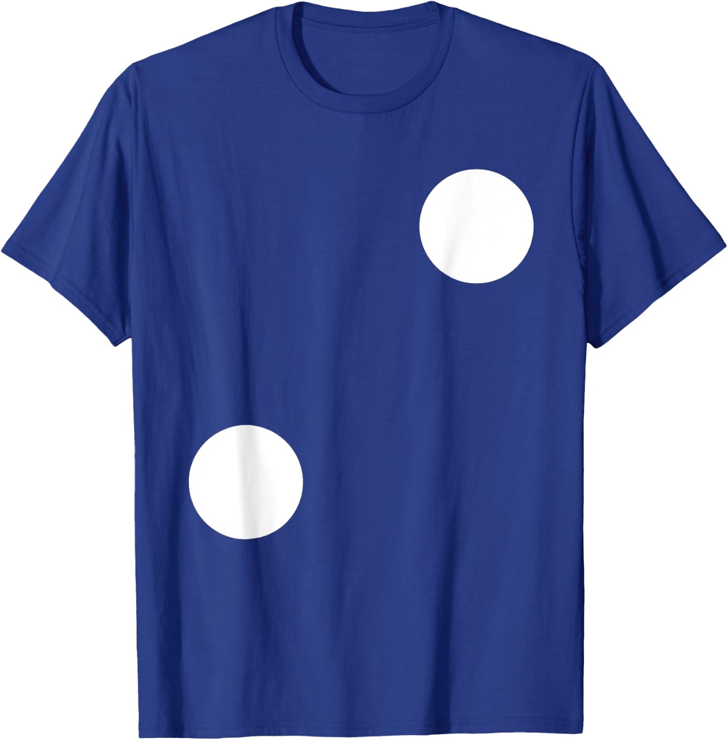 Human Dice Number 2 Group Matching Halloween Costume Family T-Shirt - T-Shirt | Royal