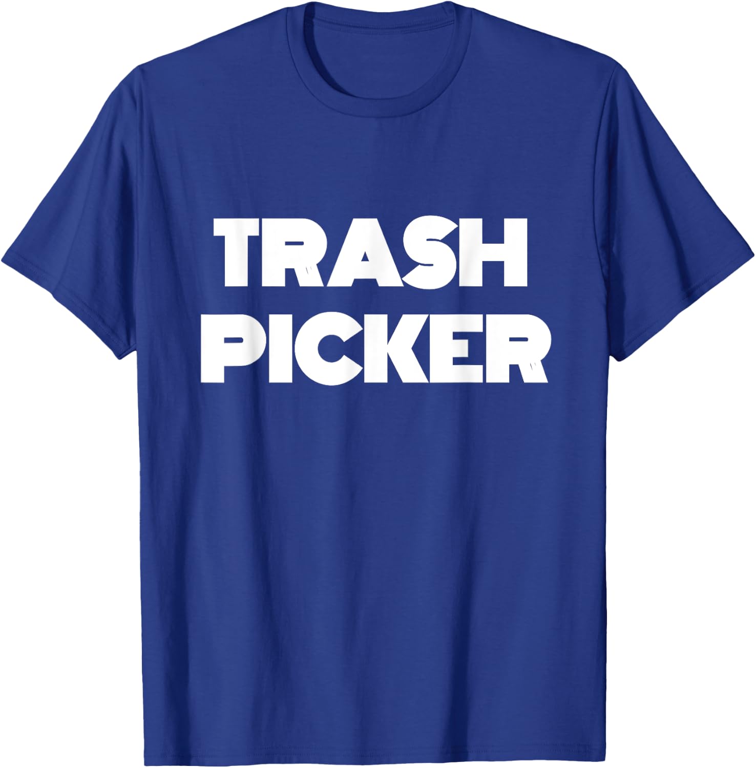 Retro Trash Picker T-Shirt - T-Shirt | Royal