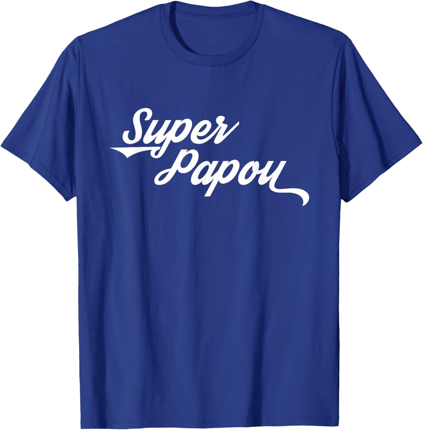 Grand-Père Super Papou idéal Fête Des Pères , Black, S T-Shirt - T-Shirt | Royal