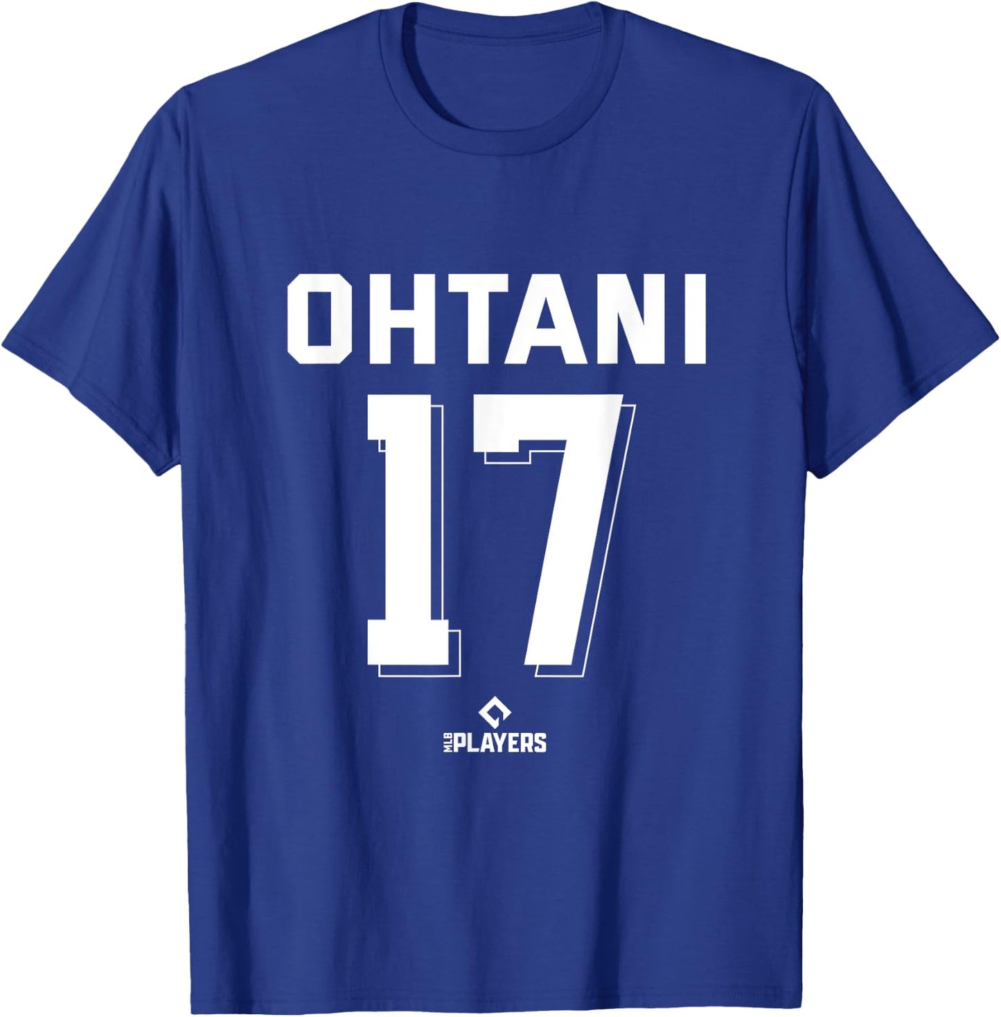 Shohei Ohtani 17 Los Angeles MLBPA Baseball Player T-Shirt - T-Shirt | Royal