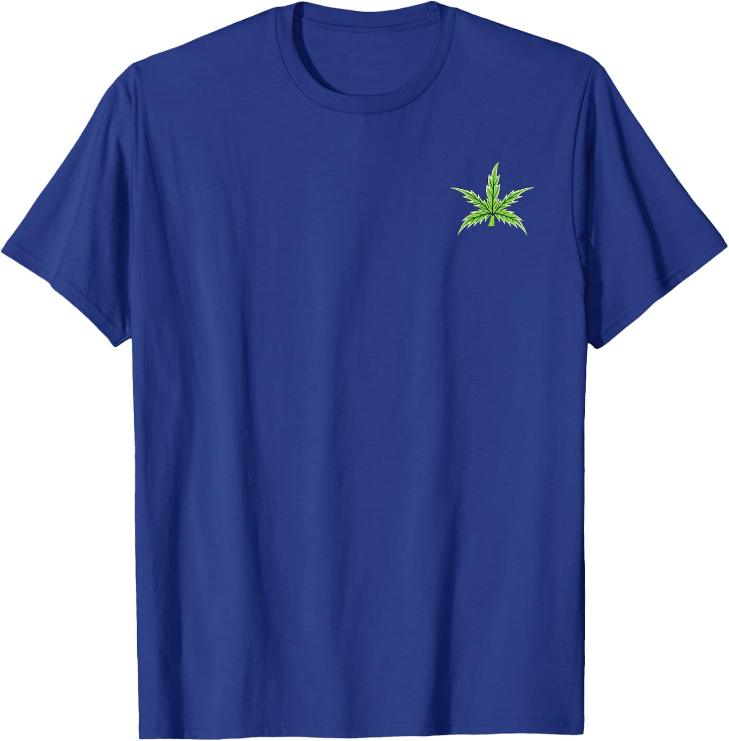 420 Weed Cannabis Marihuana Hanfblatt Legaliseed T-Shirt - T-Shirt | Royal