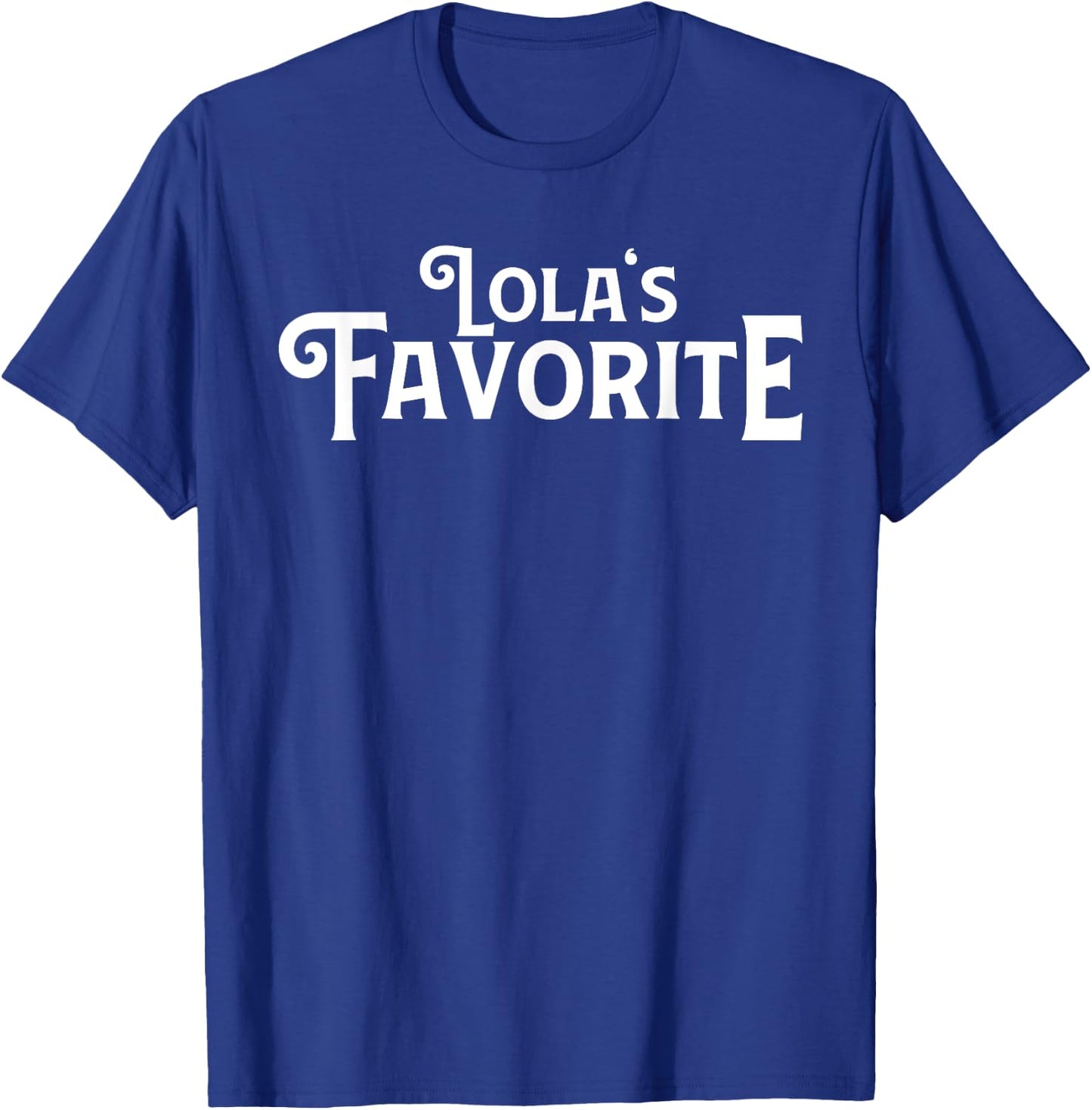 Lola's Favorite T-Shirt - T-Shirt | Royal