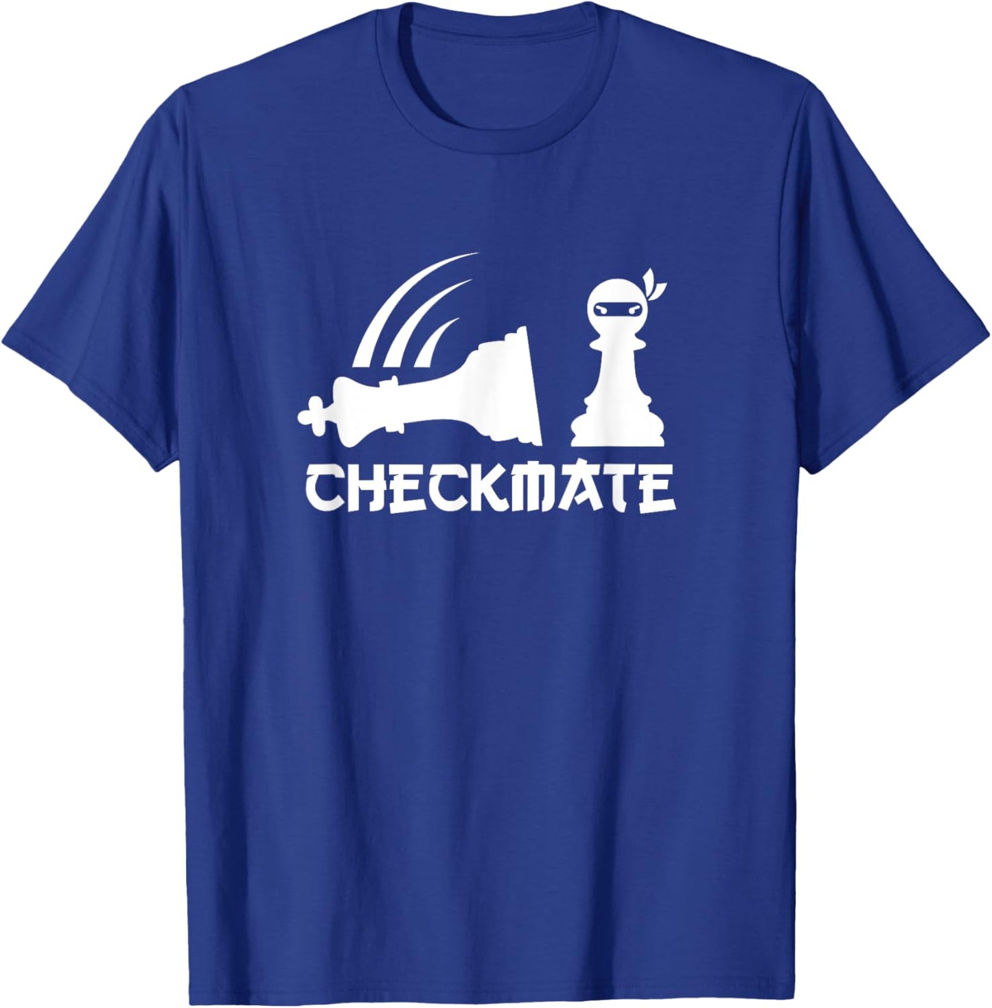 Chess Ninja Shirt Master Checkmate Funny Graphic gift T-Shirt - T-Shirt | Royal