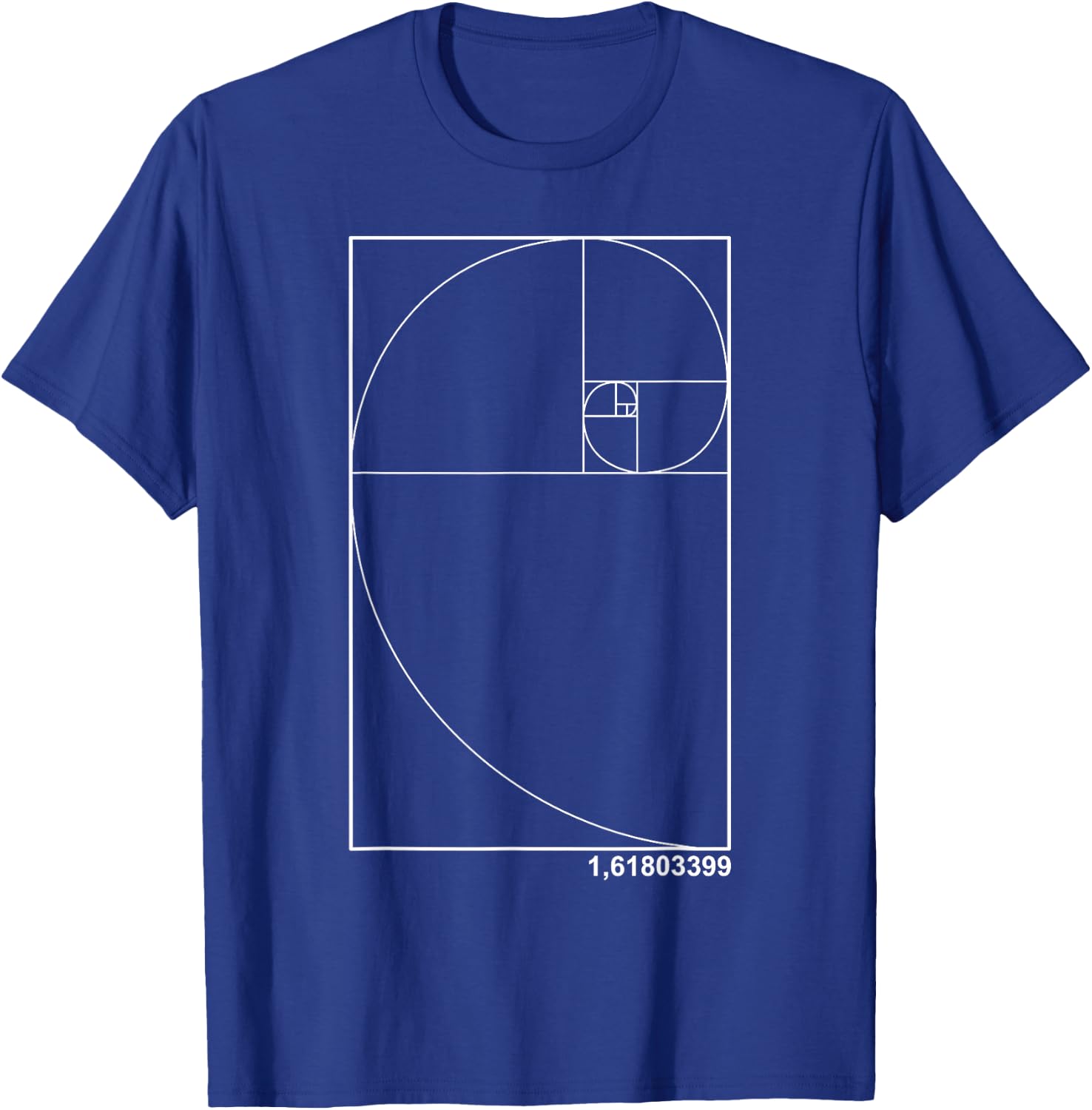 Gold Number 1,61803399 T-Shirt - T-Shirt | Royal