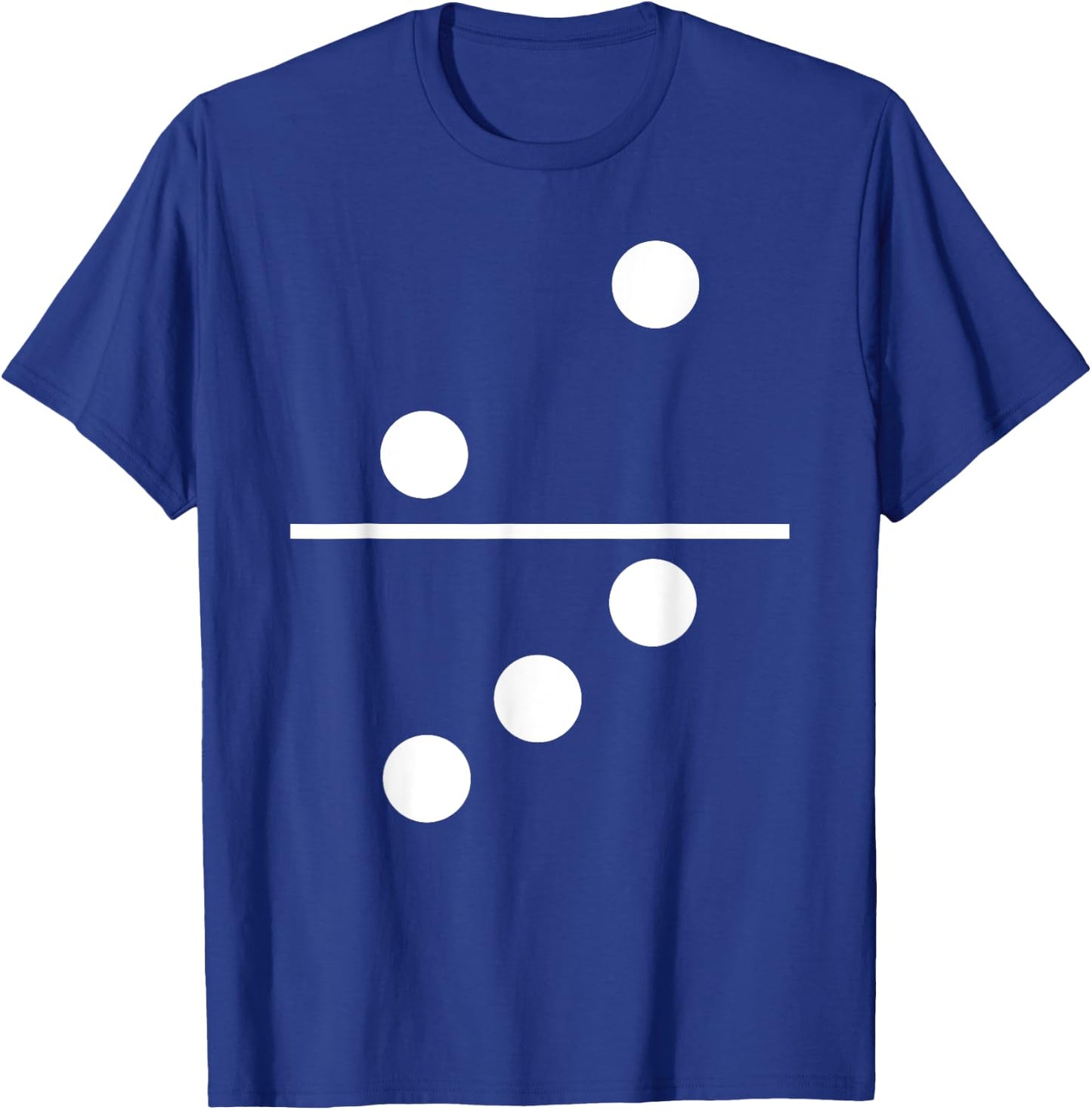 Domino Two Three Matching Halloween Group Cute Costumes 2-3 T-Shirt - T-Shirt | Royal