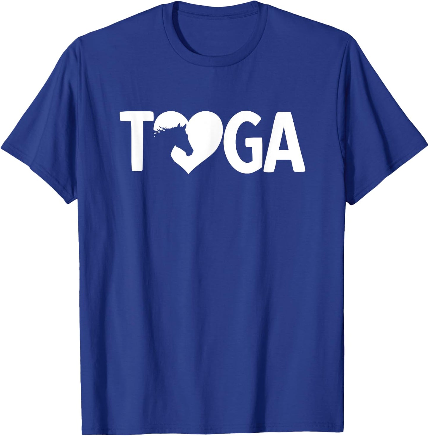 Saratoga Springs New York Toga Horse Racing T-Shirt - T-Shirt | Royal