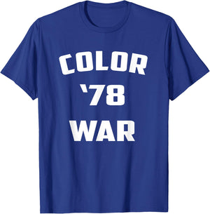 Color War '78 Funny Fear 1978 Street Pop Culture T-Shirt - T-Shirt | Royal