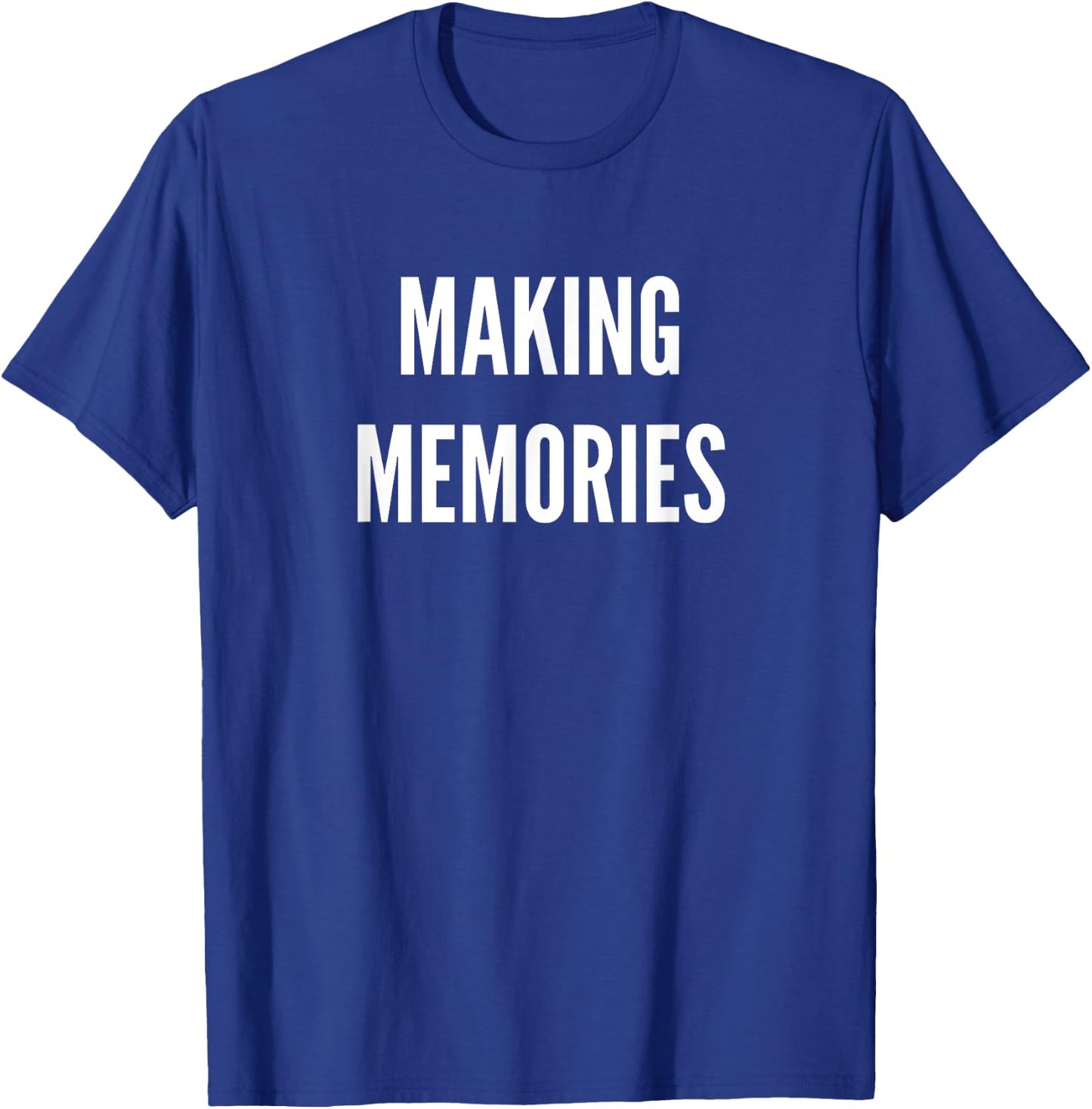 Making Memories: Matching Family Photo T-Shirt - T-Shirt | Royal