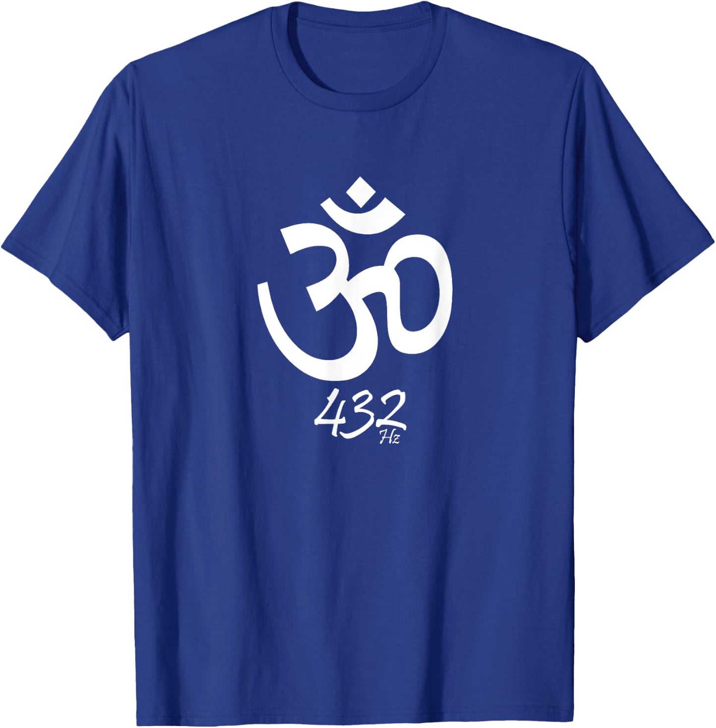 Buddhist Symbol OM 432 Hz Frequency Hertz Spiritual T-Shirt - T-Shirt | Royal