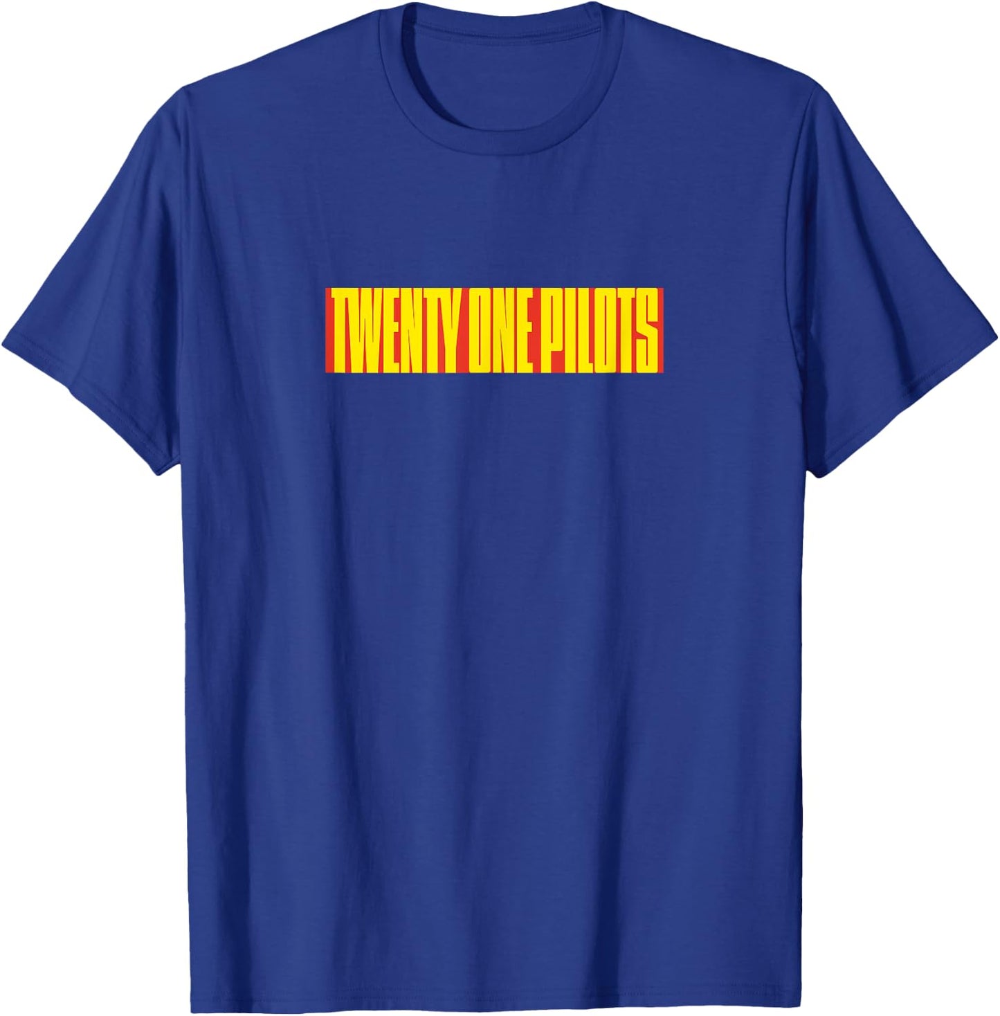 Twenty One Pilots Wordmark , black T-Shirt - T-Shirt | Royal