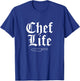 Funny Chef Life - Culinary Gangster Home Cooking T-Shirt - T-Shirt | Royal
