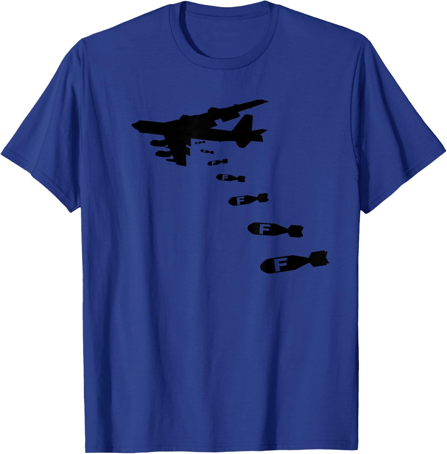 Dropping F Bombs T-Shirt - T-Shirt | Royal