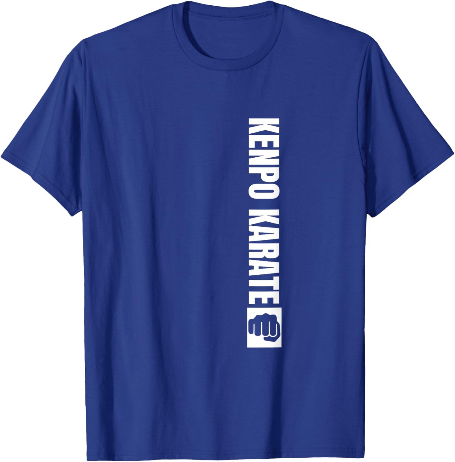 Kenpo Karate Coach Vintage Distressed American Kenpo T-Shirt - T-Shirt | Royal