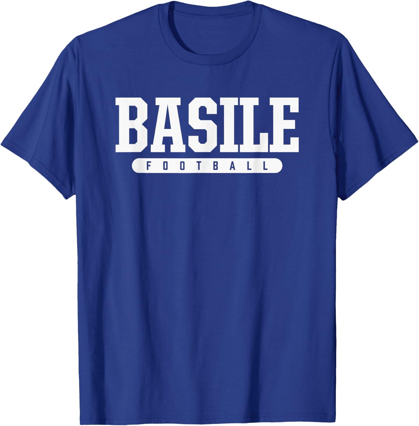 Basile High School Football T-Shirt - T-Shirt | Royal