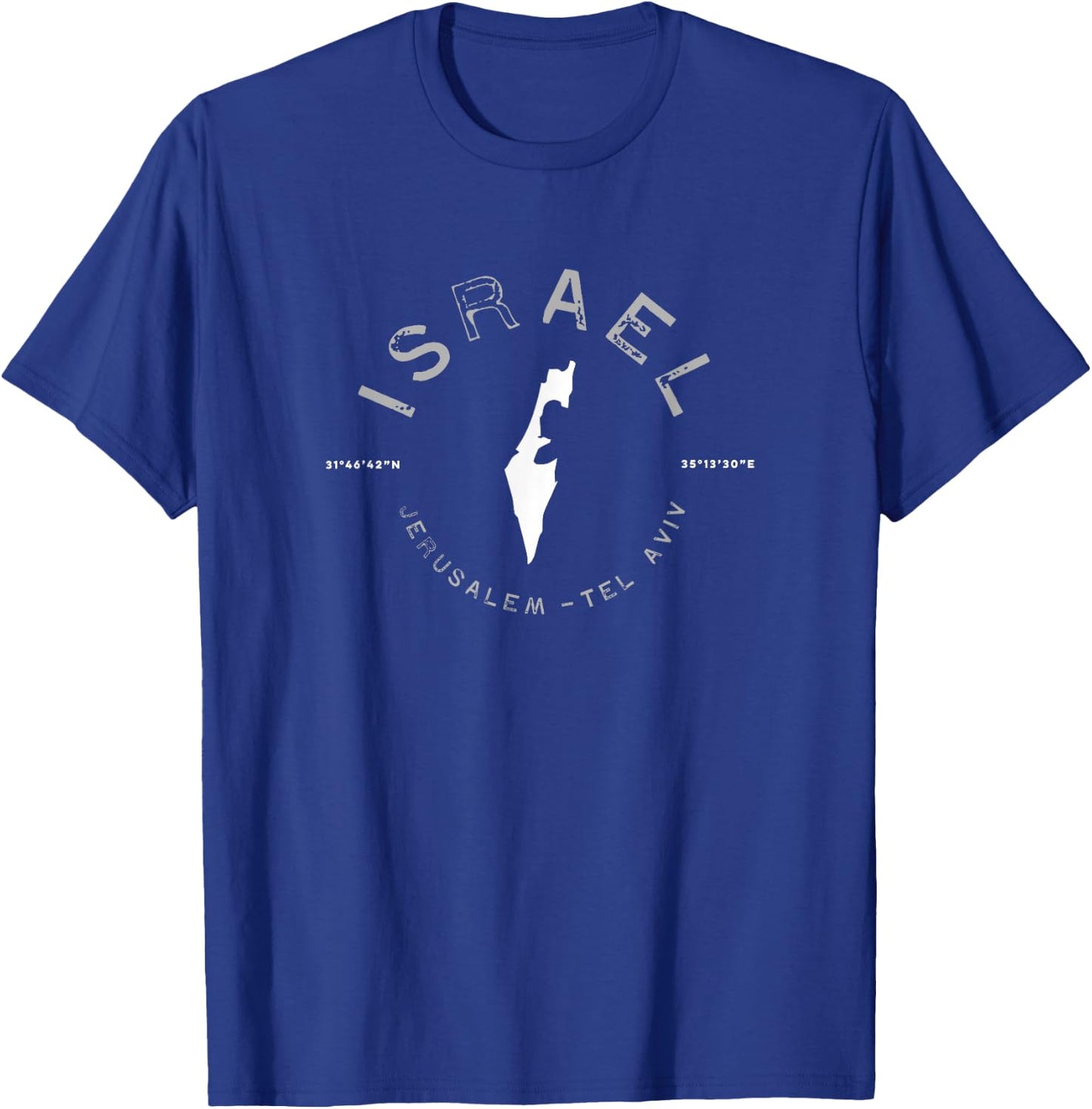 Israel Jerusalem Tel Aviv T-Shirt - T-Shirt | Royal