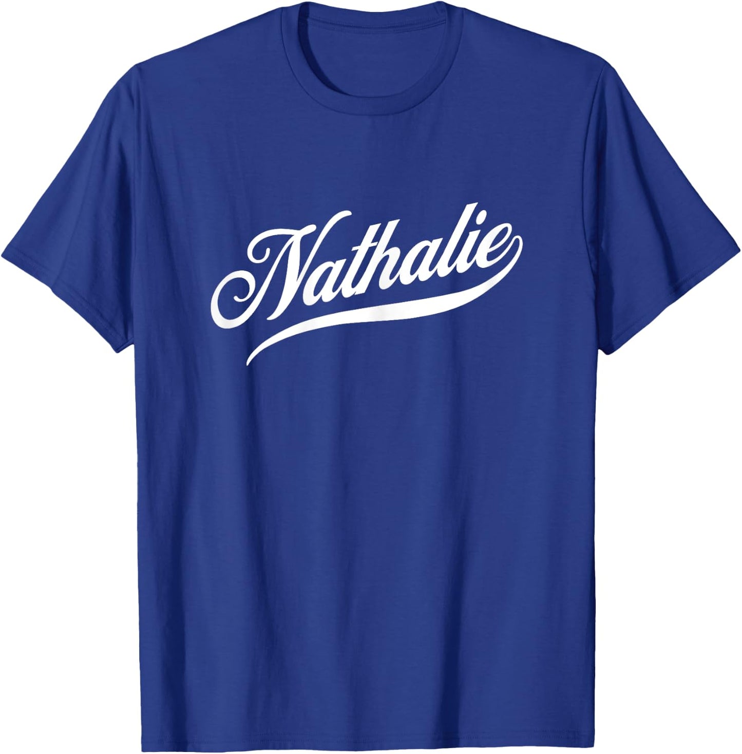 Women's Girls Funny Gift Humour Name for Nathalie T-Shirt - T-Shirt | Royal