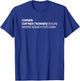 Corner Where Nobody Puts Baby Funny Definition T-Shirt - T-Shirt | Royal