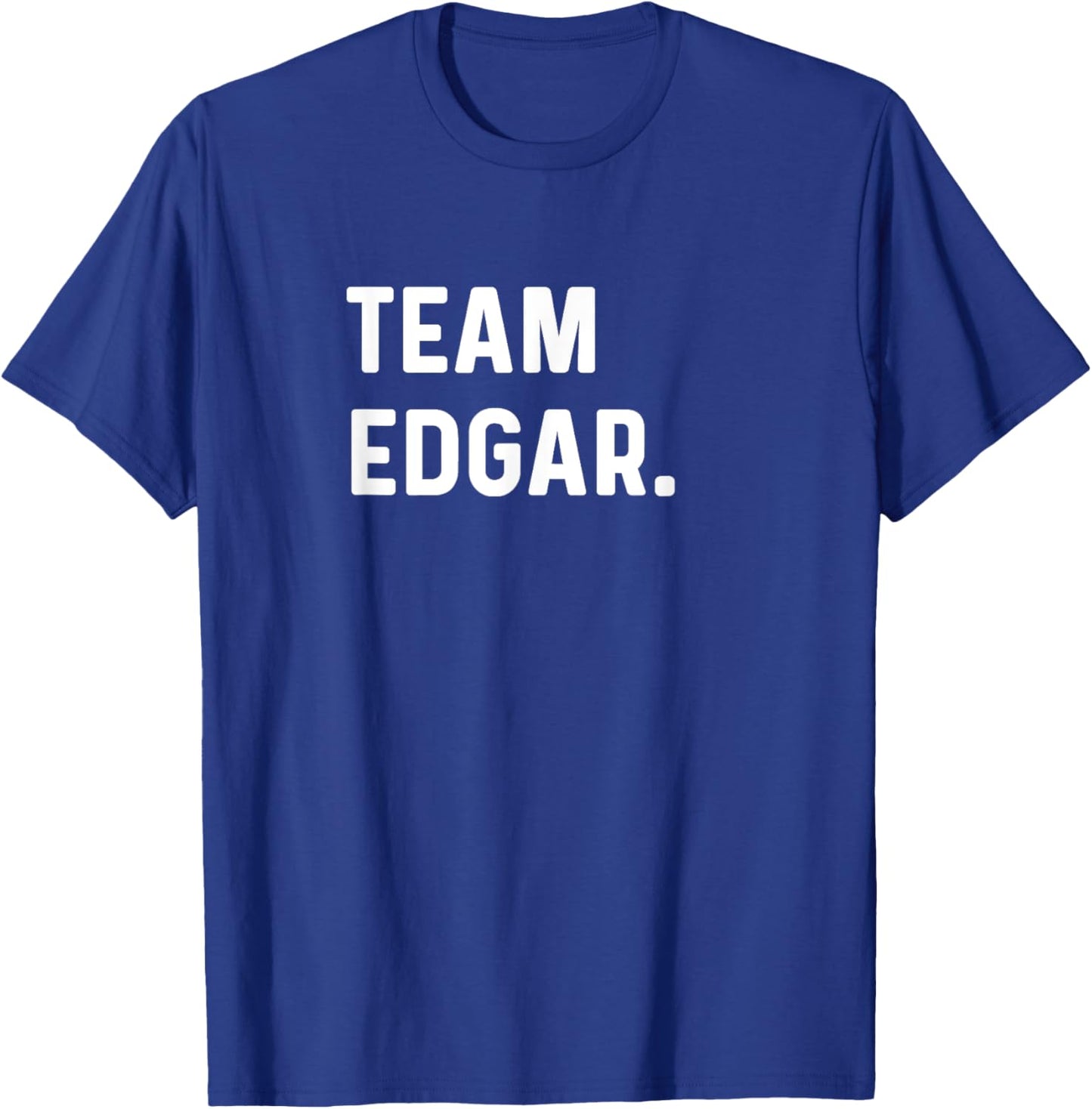 Team Edgar - Name T-Shirt - T-Shirt | Royal