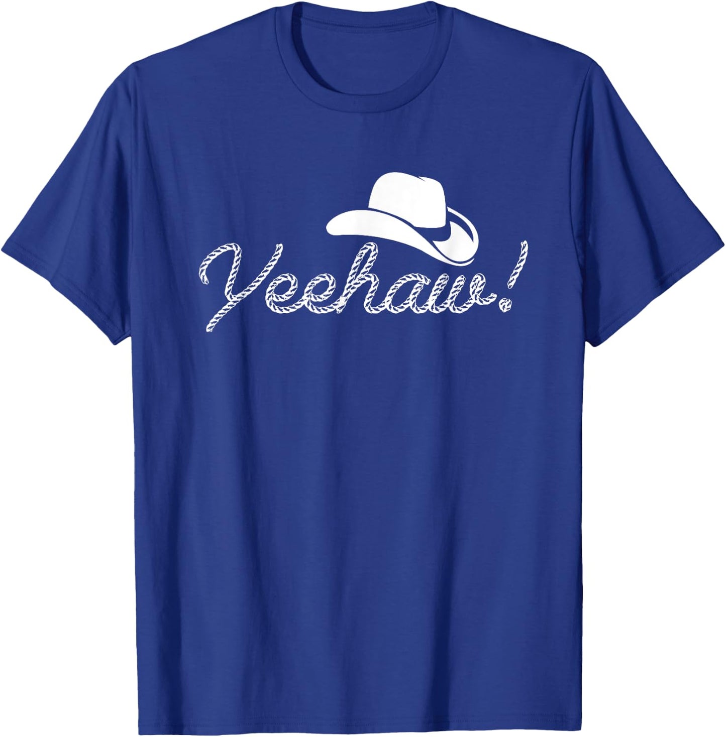 Yeehaw Cowboy T-Shirt - T-Shirt | Royal