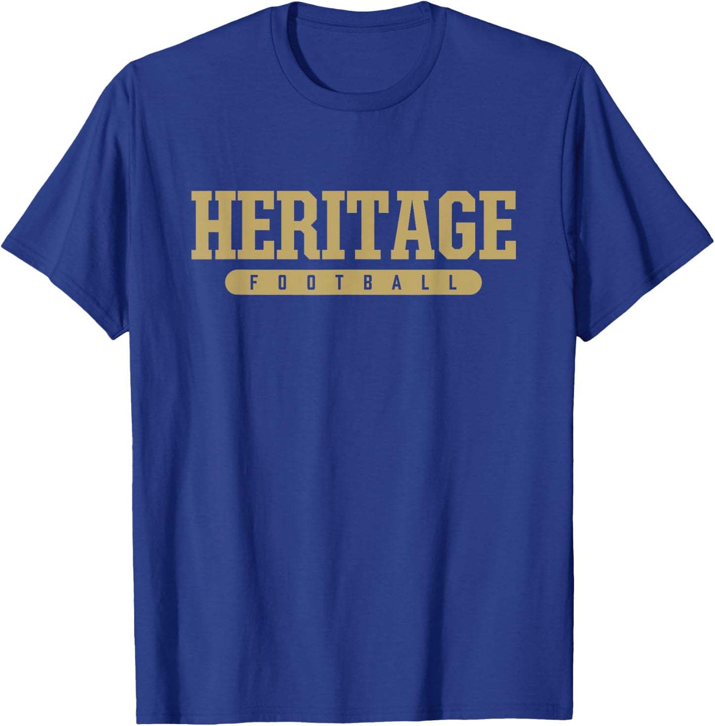 Heritage High School Football T-Shirt - T-Shirt | Royal