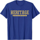 Heritage High School Football T-Shirt - T-Shirt | Royal