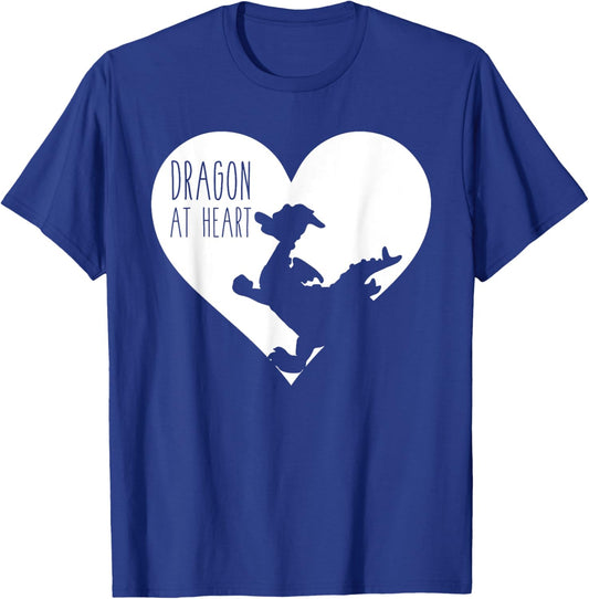 Dragon At Heart T-Shirt - T-Shirt | Royal