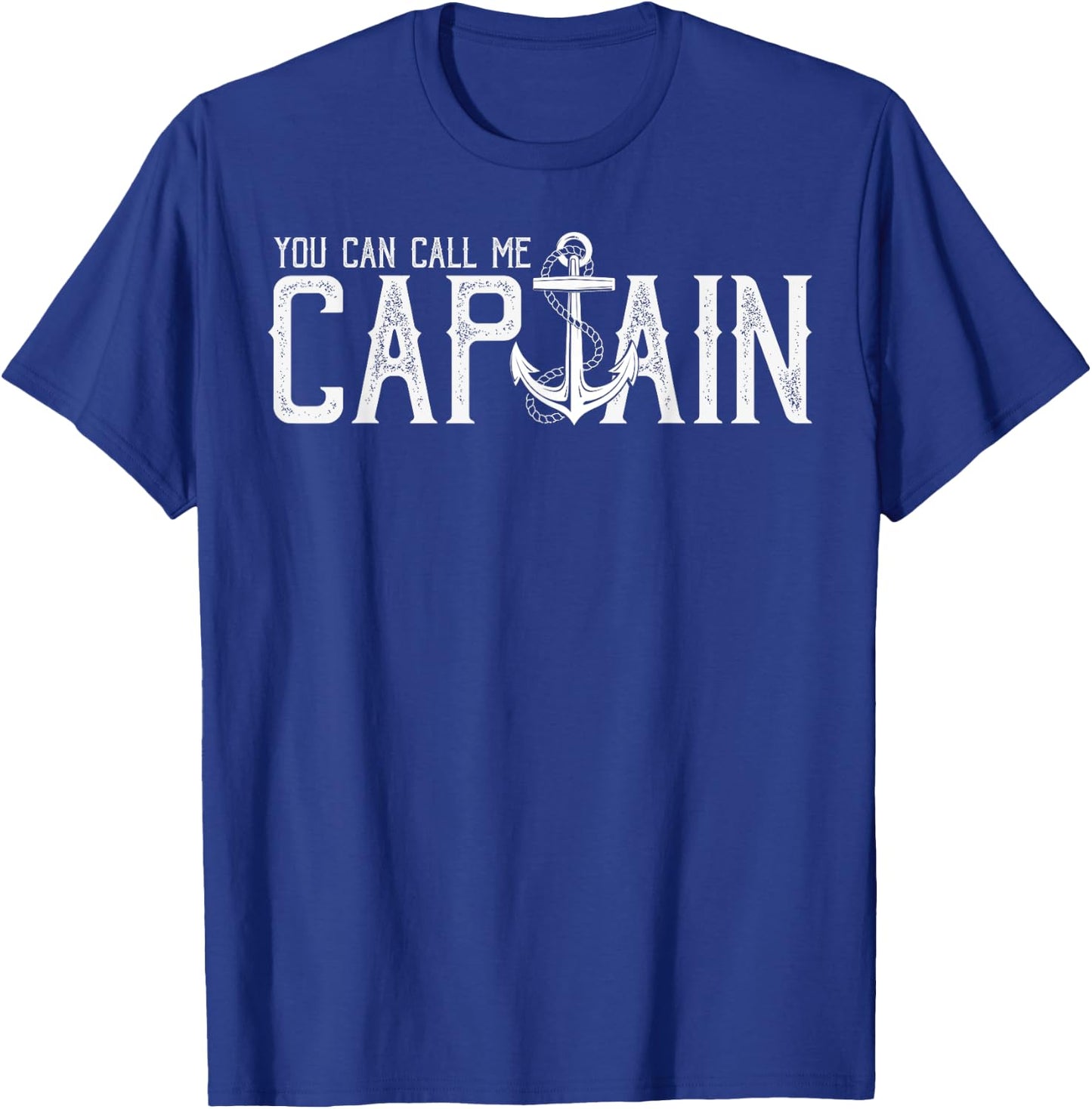 You can Call me Captain Bootsmann Matrose Vintage Kapitän T-Shirt - T-Shirt | Royal