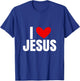 I Love Jesus T-Shirt - T-Shirt | Royal
