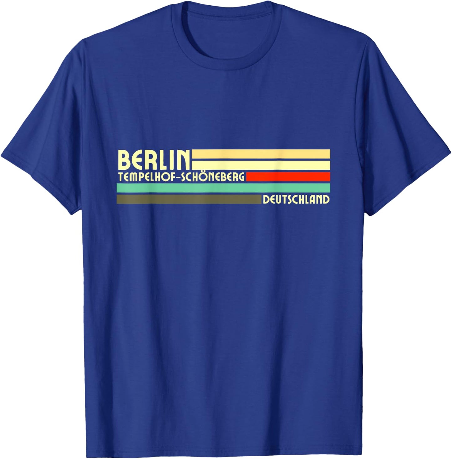Retro Vintage Berlin Tempelhof-Schöneberg T-Shirt - T-Shirt | Royal