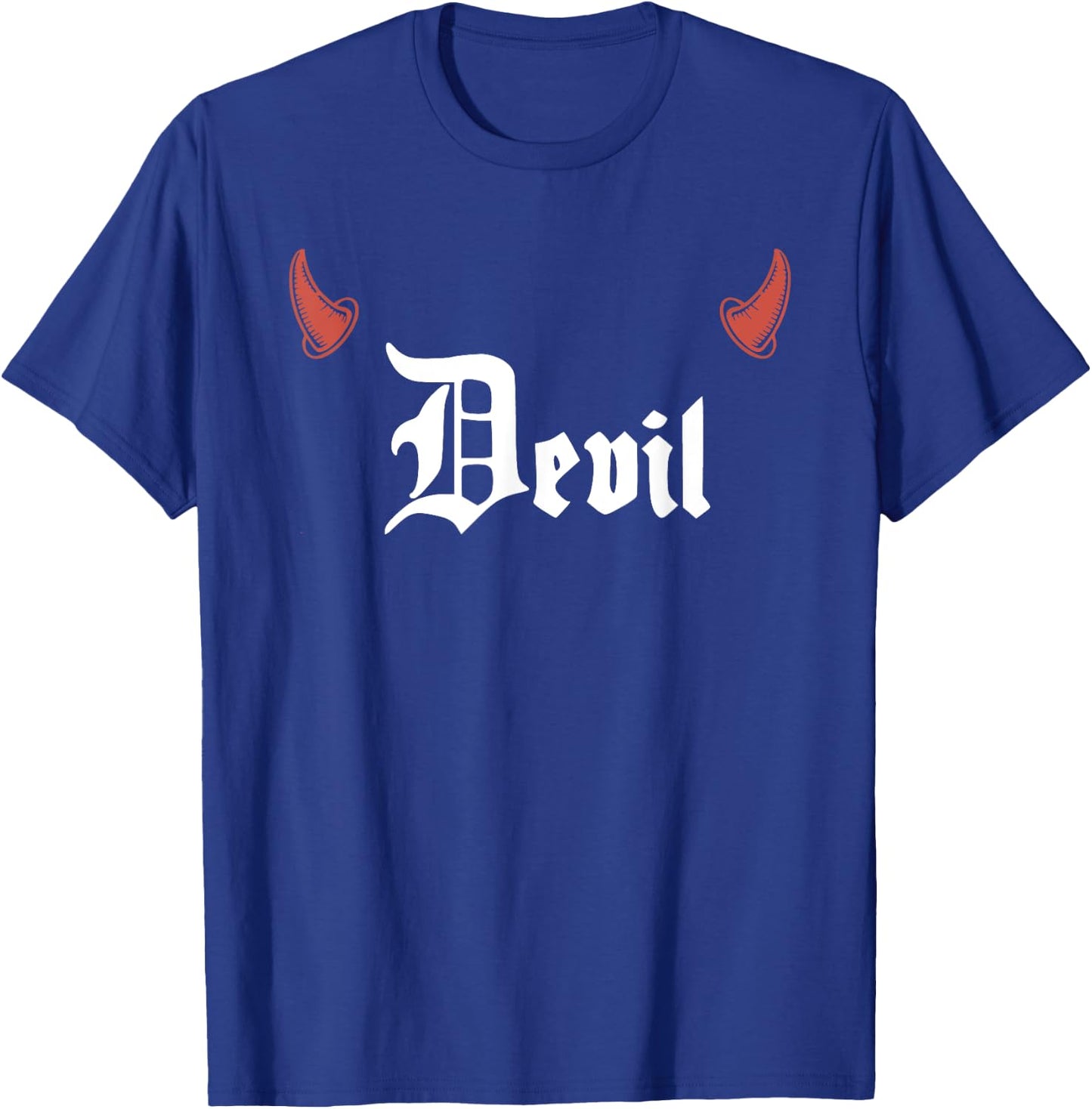 Devil Halloween Couples Matching Girlfriend T-Shirt - T-Shirt | Royal