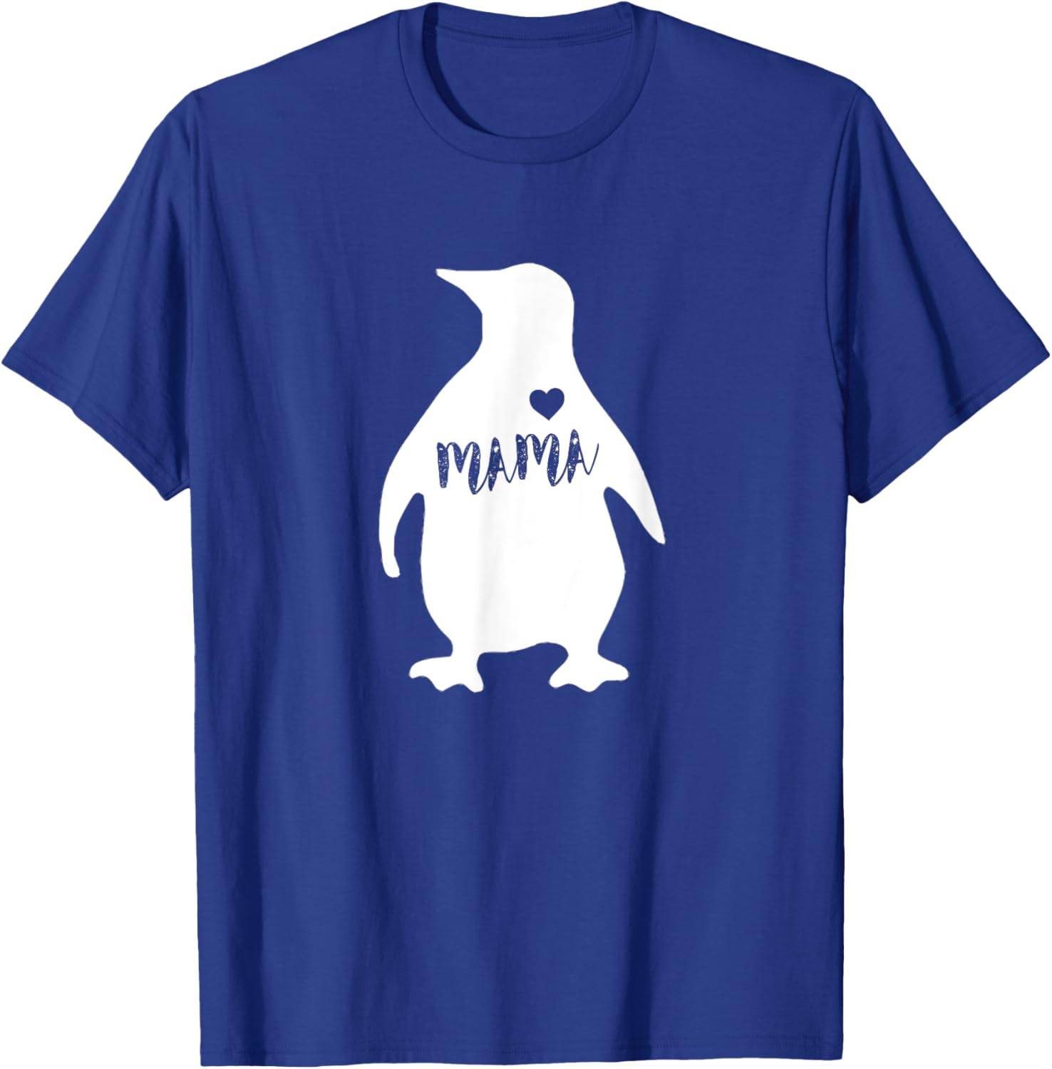 Mama Penguin Shirt - Cute Mothers Day Gift Mom T-Shirt - T-Shirt | Royal