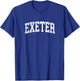 Exeter New Hampshire NH Vintage Athletic Sports Design T-Shirt - T-Shirt | Royal