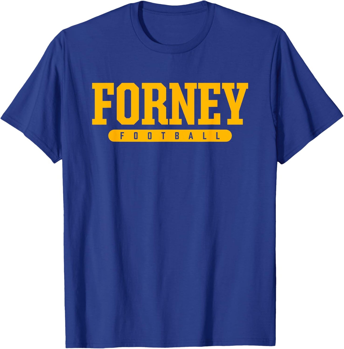 Forney High School Football T-Shirt - T-Shirt | Royal