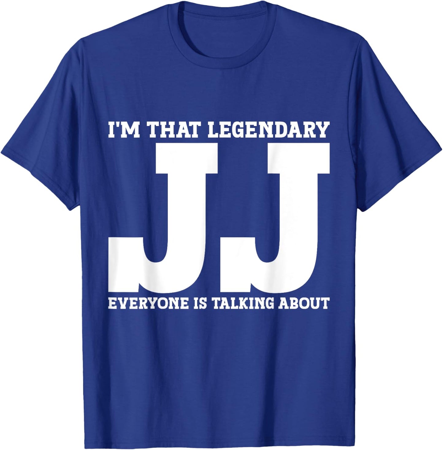 Jj Personal Name First Name Funny Jj T-Shirt - T-Shirt | Royal