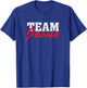 Team Jesus - Christian Faith Quote Believer Saying T-Shirt - T-Shirt | Royal