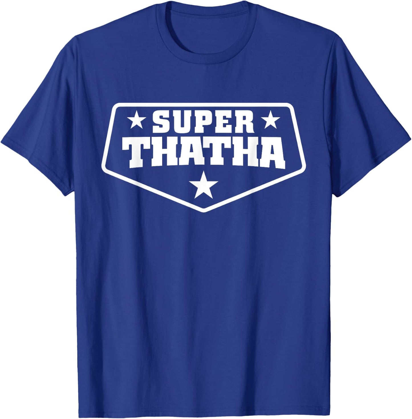 Super Thatha Shirt for Tamil Grandpa T-Shirt - T-Shirt | Royal