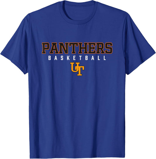 United Township Panthers Logo Basketball HS T-Shirt - T-Shirt | Royal