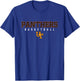 United Township Panthers Logo Basketball HS T-Shirt - T-Shirt | Royal