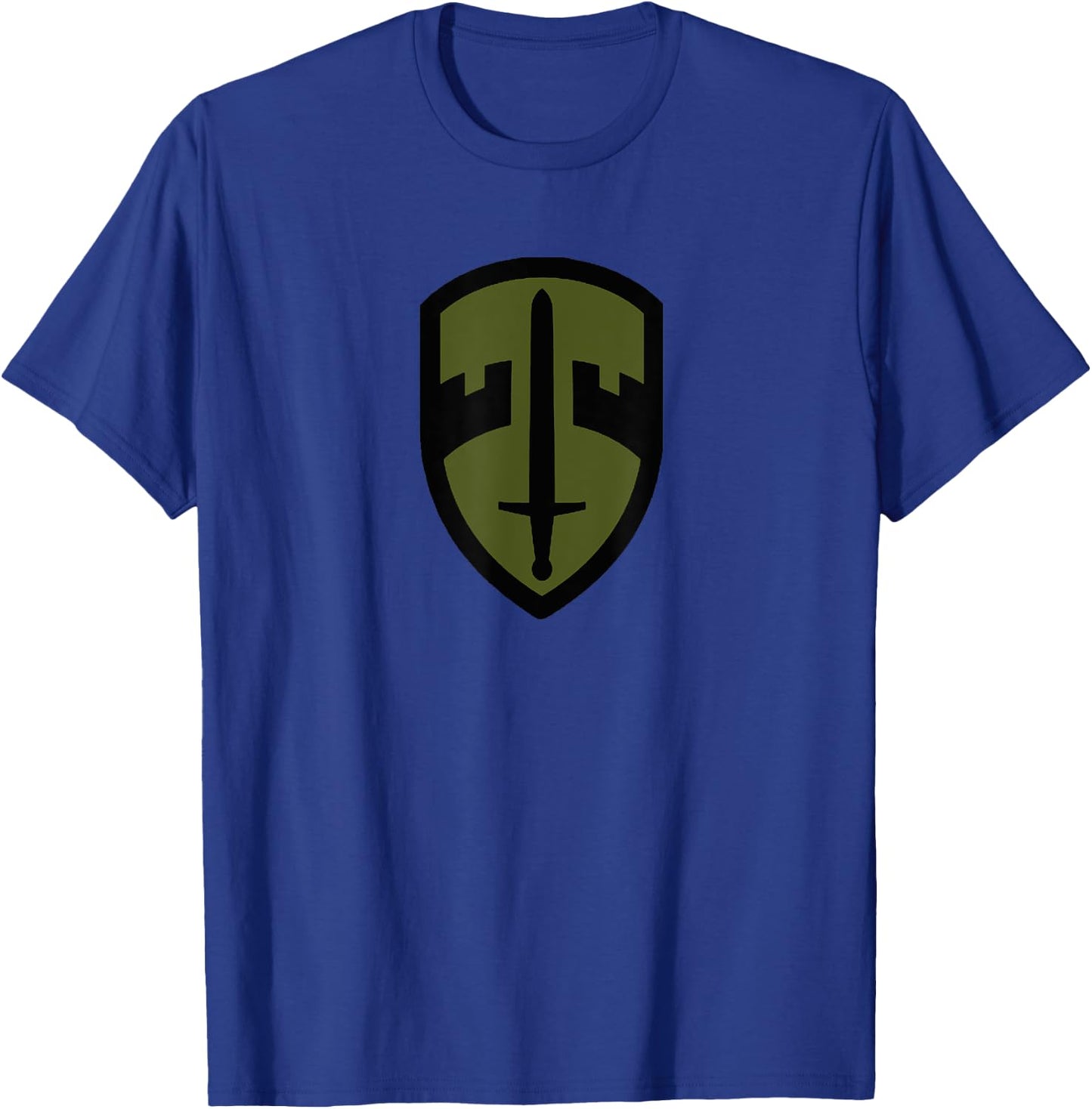 MAC-V Army Unit Full Color Subdued Vietnam Veteran T-Shirt - T-Shirt | Royal
