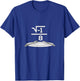 I OVER EIGHT "I Over Ate" Funny Math Shirt T-Shirt - T-Shirt | Royal