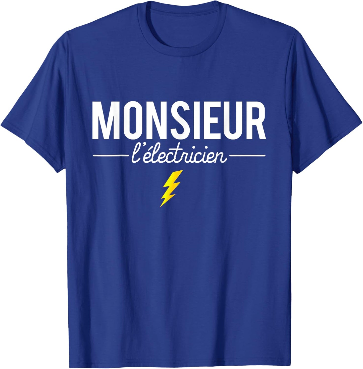 Mr Electrician Joke Profession Electrician Humor T-Shirt - T-Shirt | Royal